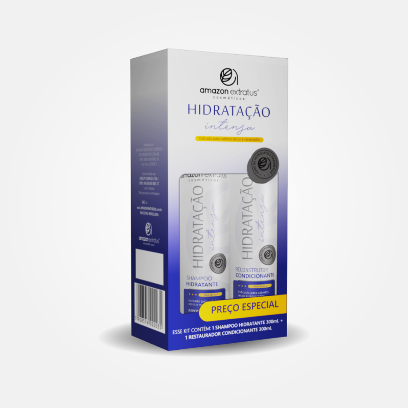 KIT Shampoo + Reconstrutor Hidratação